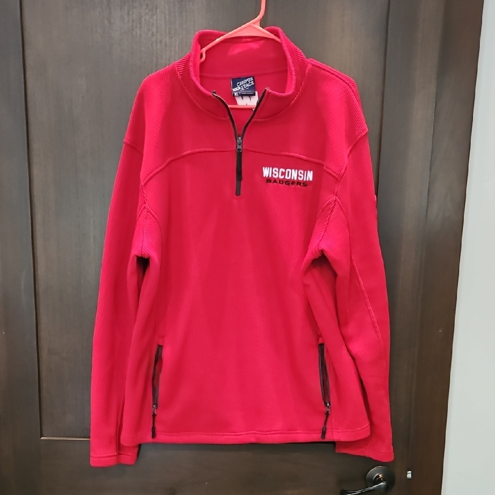 Campus Heritagw WI Badger 1/4 Zip